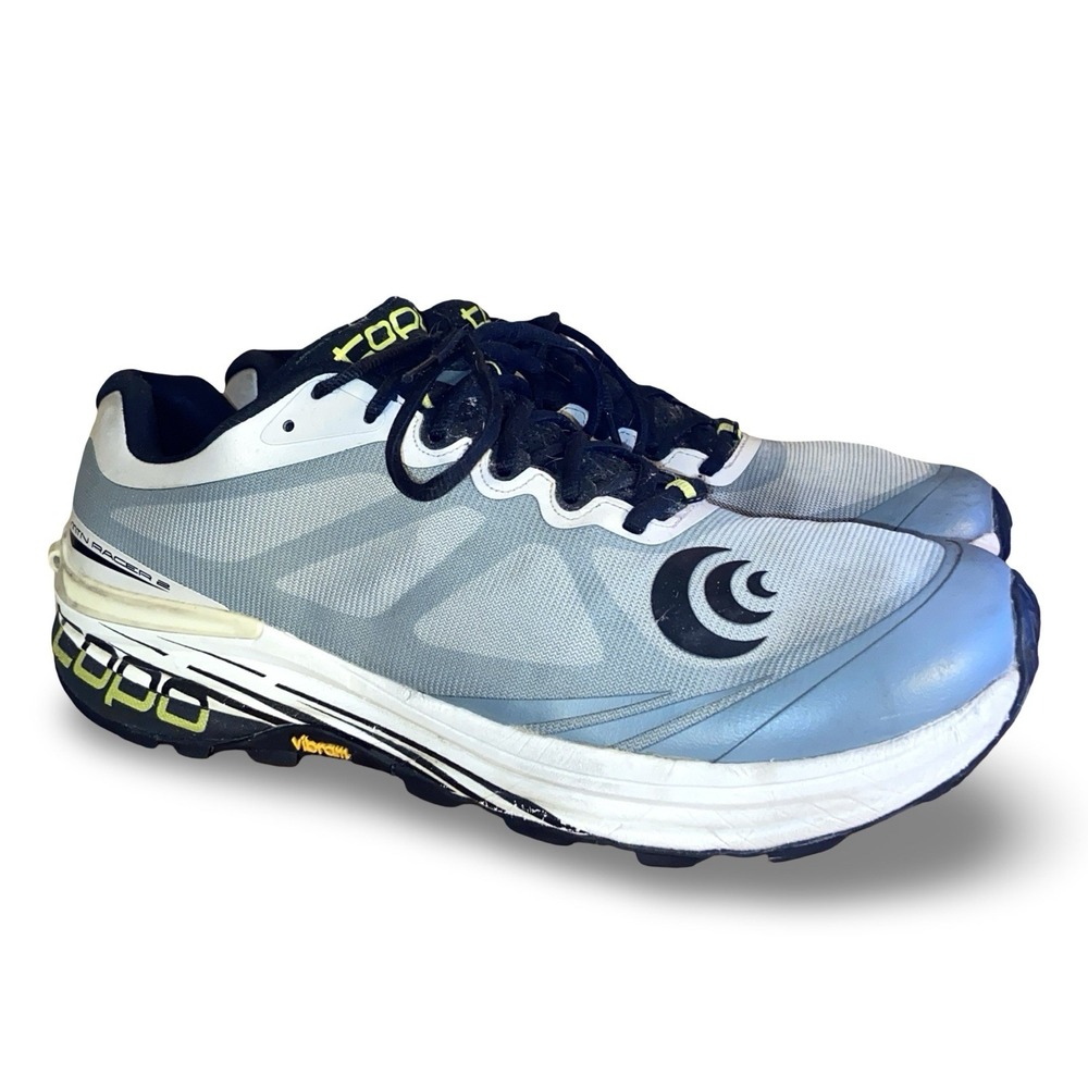 Topo MTN Racer 2 Trail Running Shoes Sneakers US Size 13 Men's Bone/Black